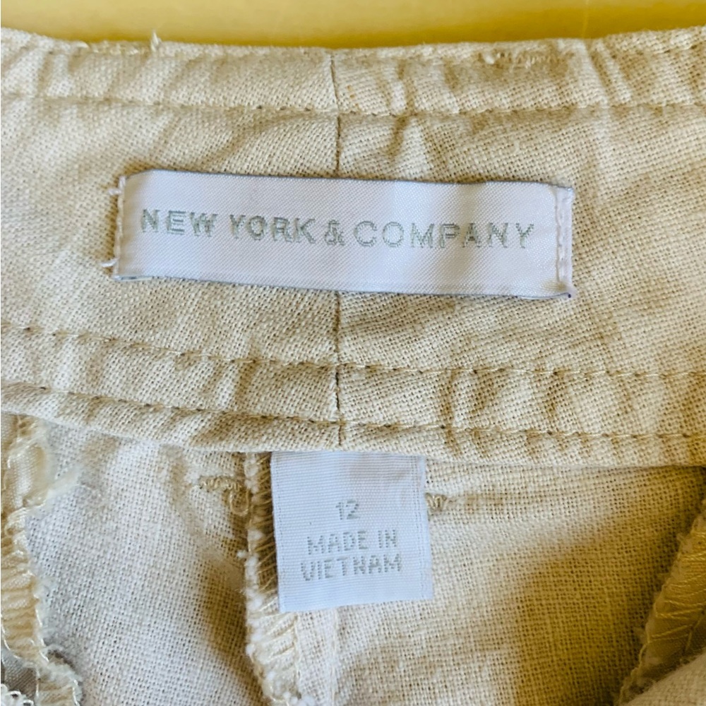 New York & Company Linen Shorts - Picture 4 of 6